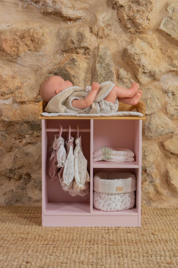 Arias Nature Coat Rack / Changing Table with 5 Hangers (view 7)
