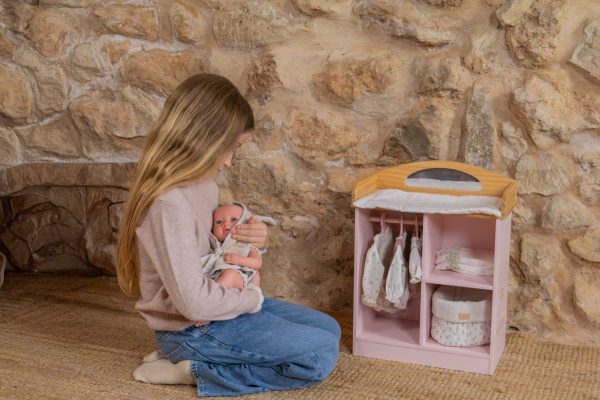Arias Nature Coat Rack / Changing Table with 5 Hangers (view 3)