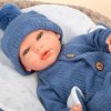 Arias Reborn 40 cm Alberto Blue with Sleeping Bag (view 14)
