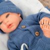 Arias Reborn 40 cm Alberto Blue with Sleeping Bag (view 16)