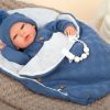 Arias Reborn 40 cm Alberto Blue with Sleeping Bag (view 11)