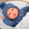 Arias Reborn 40 cm Alberto Blue with Sleeping Bag (view 13)