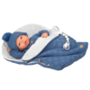 Arias Reborn 40 cm Alberto Blue with Sleeping Bag (view 6)