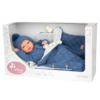 Arias Reborn 40 cm Alberto Blue with Sleeping Bag (view 8)