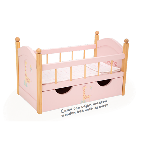 Arias Nature Bed with Drawer
