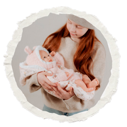Arias Reborn 45 cm Kira Pink with Sleeping Bag (view 3)