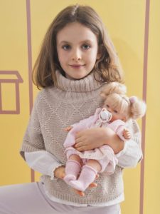Llorens Dolls Crying Roberta Doll 33 cm-Pink (view 9)