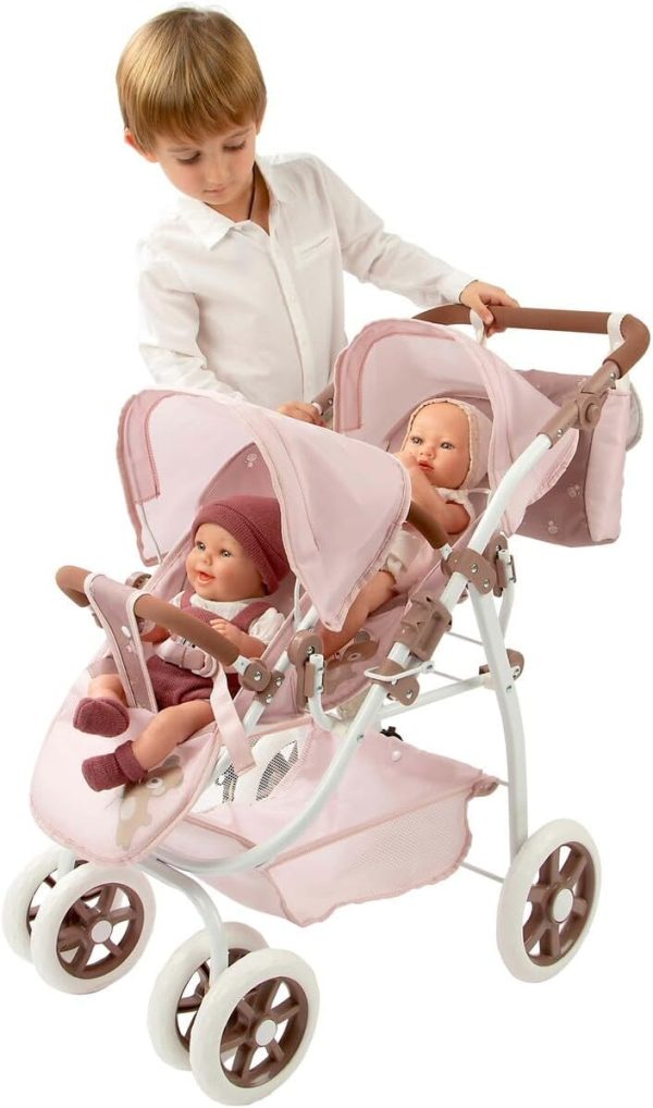 Arias Twin Bear Coat With Pocket -Pink (view 2)