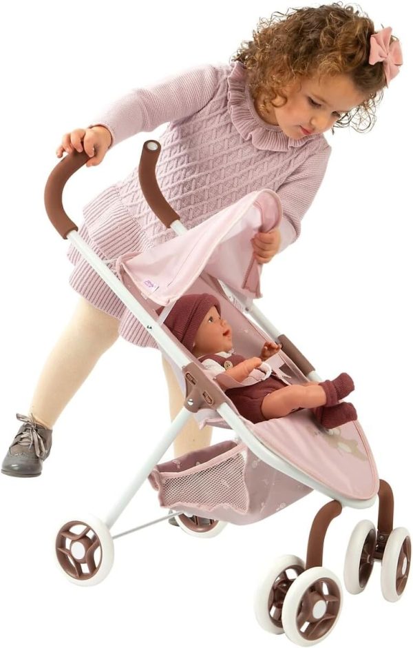 Arias Bear Collection Foldable Pushchair - Pink (view 2)