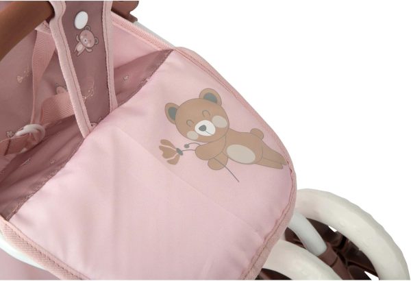 Arias Twin Bear Coat With Pocket -Pink (view 6)