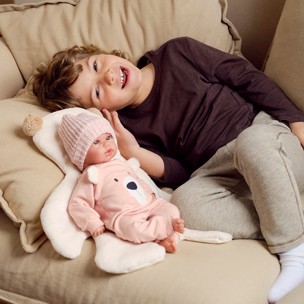 Llorens Dolls Crying Osita Baby Doll 36 cm-Pink (view 3)