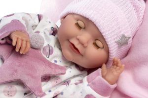 Llorens Dolls Crying Heidi Doll 42 cm-Pink (view 13)