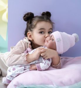 Llorens Dolls Crying Heidi Doll 42 cm-Pink (view 4)