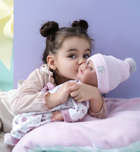 Llorens Dolls Crying Heidi Doll 42 cm-Pink (view 4)
