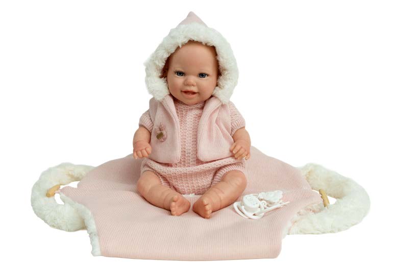 Arias 35 cm Reborn Doll Mabel - Pink (98217)