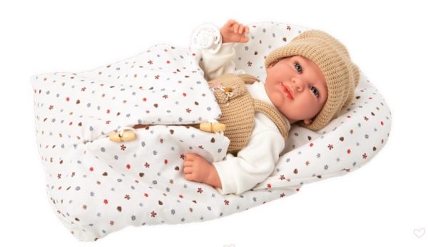 Arias 40 cm Elegance Doll Cris With Sleeping Bag - Beige (view 7)